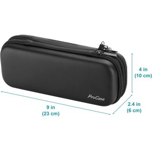 ProCase Pen Pencil Case, 2-Layer EVA Zipper Pencil Box Pouch Large Capacity