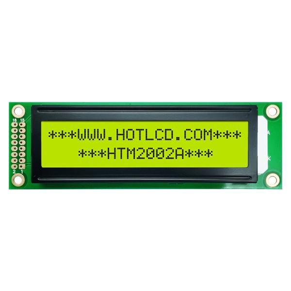 Quality 20x2 MCU Character LCD Module Practical With Green Backlight HTM2002A wholesale