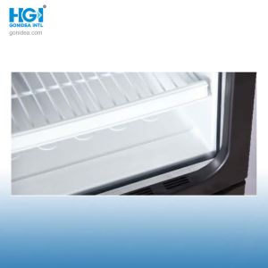 310L Glass Door Durable Using Commercial Upright Showcase Cooler For Beverage