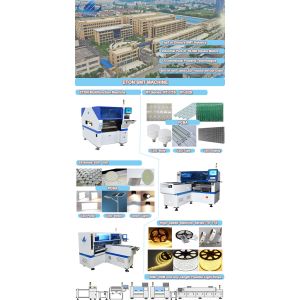 200K CPH High Speed Pick And Place Machine HT-F9 LED Strip Light Making Machine