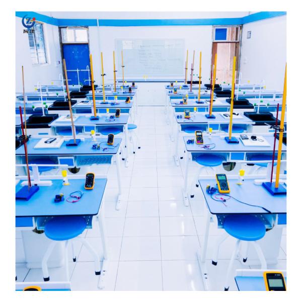 Quality Metal School Lab Room Table Designed For Teaching And Workbench Function wholesale