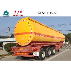 China 40000 Liters Fuel Tanker Trailer 3 Axles Gasoline Transporting on sale