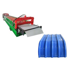 Long Curving Roof Trapezoidal Sheet Roll Forming Machine Effective Width 835 /