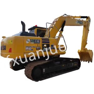 China Hydraulic Used Komatsu Excavator 220 8 5.5km/H SAA6D107E-1 Engine on sale