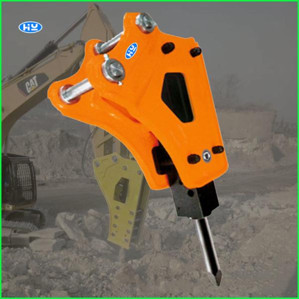 26 Tons Mining Excavator Hydraulic Rock Breaker Hammer Drilling Rods SB70 For