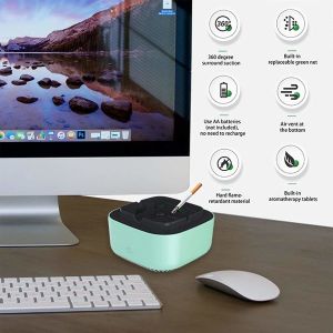 Smokeless Ashtray with Air Purifier: Keep Your Indoor and Outdoor Spaces Clean