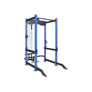 China 3.0mm Tube Commercial Grade Gym Equipment Squat Rack With Pulleys on sale