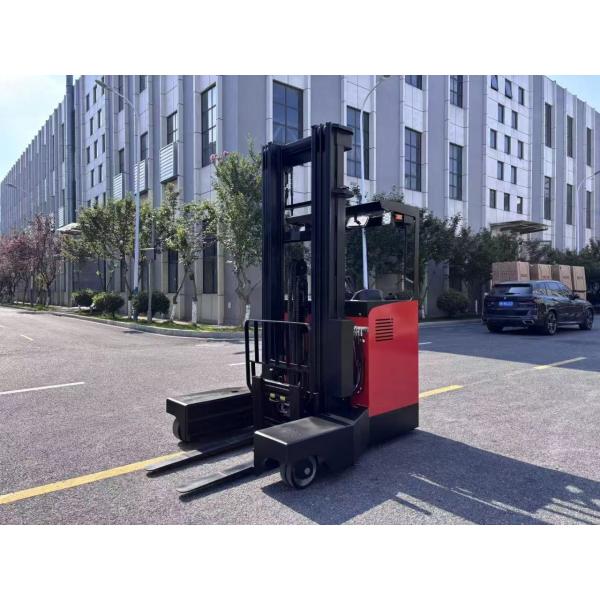 Quality Lithium B attery 51.2V 400AH Four Direction Reach Forklift Truck Steaker Load Capacity 2000 Kg 2 Tons  wholesale