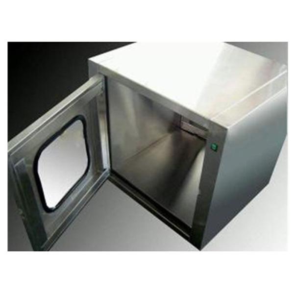 Quality Static Laboratory Clean Room Pass Box With UV Light Stainless Steel 304 Cabinet wholesale