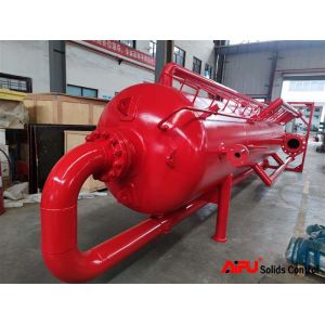 Drilling Oilfield Vertical Mud Gas Separator Poorboy Degasser Drilling Fluid