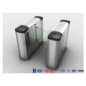 Cheap 304 Stainless Steel Heavy Duty Automatic Flap Barrier Turnstile For Entrance &amp; Exit Control System for sale