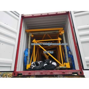 5tons TC5010 Hammer Head Types of Tower Cranes in Cambodia Form E