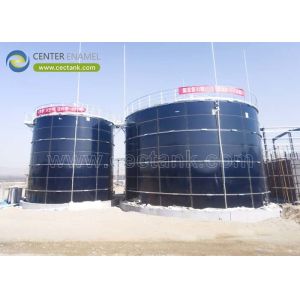 China Superior Corrosion Resistance Bolted Steel Industrial Water Storage Tanks with AWWA D103-09 Standards on sale