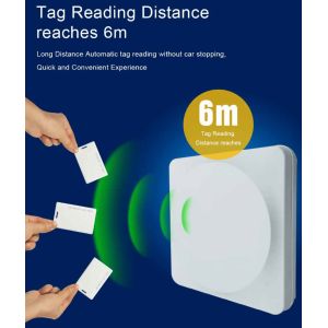 860mhz-960mhzr Long Range RFID Reader Free SDK Waterproof 8m Distance UHF Card