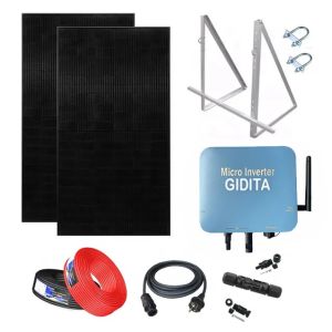 On Grid system with Micro Inverter WIFI With Cloud Monitoring Isolated Island