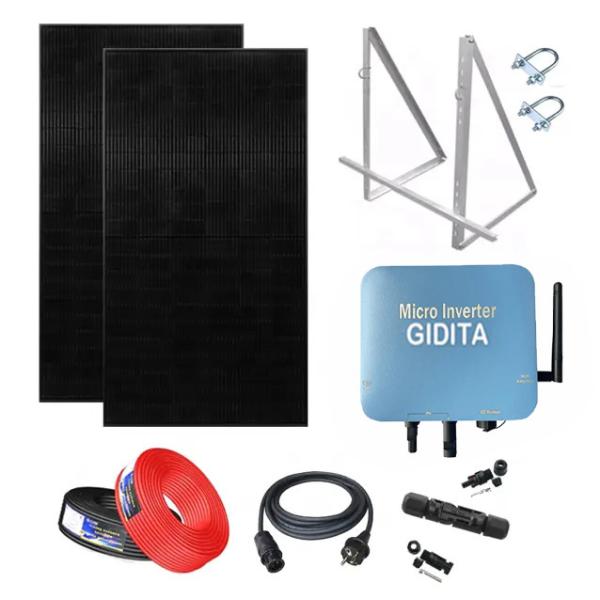 On Grid system with Micro Inverter WIFI With Cloud Monitoring Isolated Island