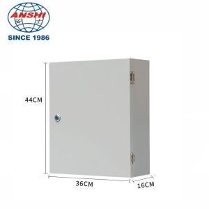 Fiber optic cable handover box 144 core wall mounted SMC box，outdoor optical
