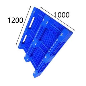 1200x1000 Nestable Plastic Pallet 4 Way Entry 1200 Kg Rack load Non halogen