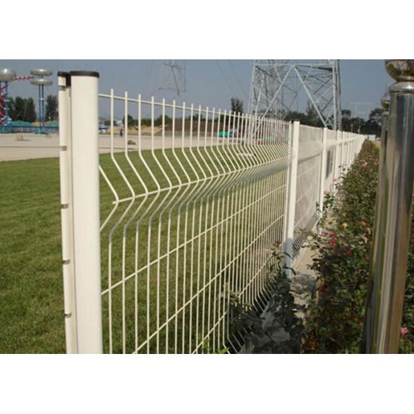 Quality Ornamental Garden Mesh Fencing / 3D Curved Welded Wire Mesh Panels wholesale