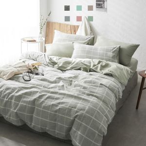 Breathable and Durable Cotton Bedding Set Modern Printed Design for a Comfortabl