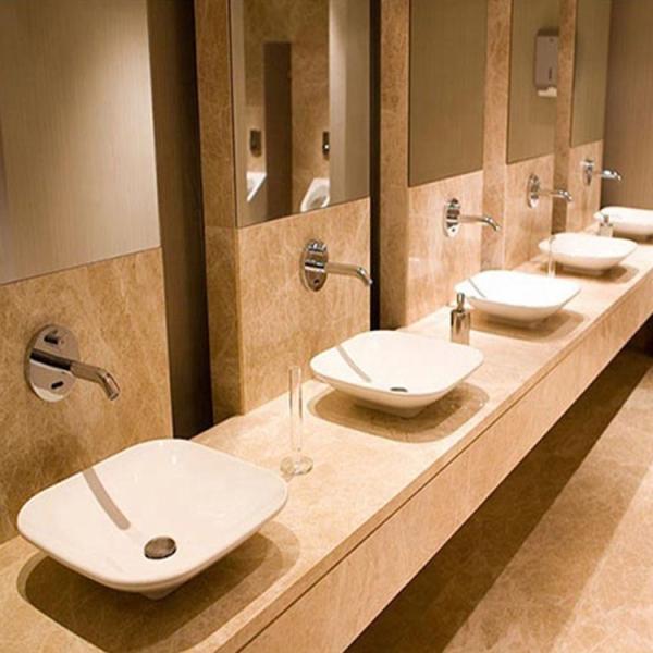 Quality Home Decoration Marble Stone Tile , Spain Light Emperador Marble Slab wholesale