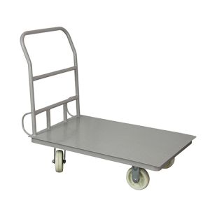 Pulling And Handling Logistics Trolley For Warehouse Folding