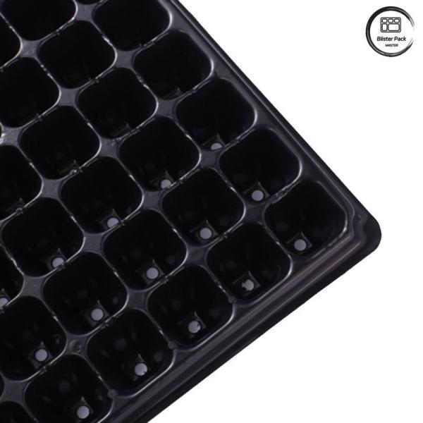 Quality 50-Cell Plug Seed Trays for Plant Propagation, Durable Plastic Nursery Seedling Starter Trays wholesale