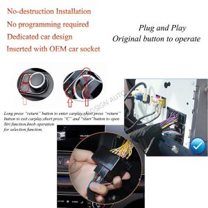 Voice Command Mercedes Benz Apple Carpla For SLK Class Wirelessly Connection