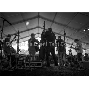 Cheap White Party Marquee Self Cleaning Design , Heavy Duty Gazebo Frame For Hotel for sale