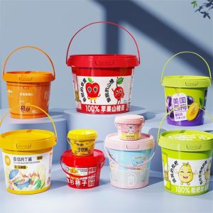 Customized Food Grade Shea Butter Chocolate Spread for Cold Drinks in PP Plastic Bucket