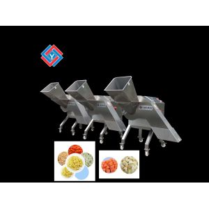 China 2t/Per Hour Fruit Papaya Pumpkin Vegetable Dicer Machine on sale