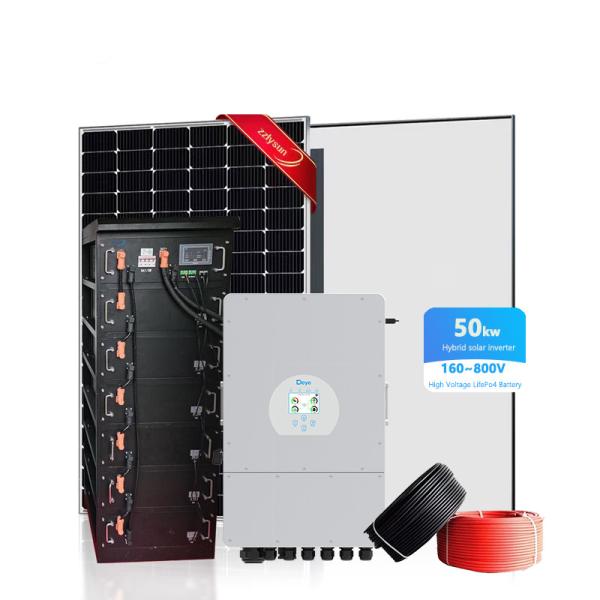 Quality Photovoltaic Solar Energy Power System PV Rooftop With Lithium Batteries wholesale