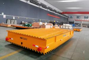 Cheap Safety Protection Flat Rail Transfer Cart 20ton With Emergency Stop Speed Limiter for sale