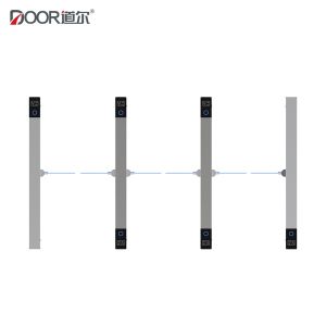 Aluminum Alloy Material Biometric Control Slim Design Speed Gate Turnstile