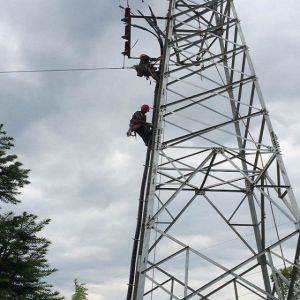 Hot Sale 500KV Multi-circuit Angular Lattice Electrical Transmission Line Steel