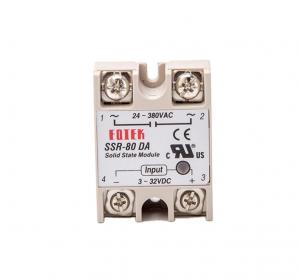 China Foteck SSR 80DA voltage monitoring relay solid state relays electrical cost on sale