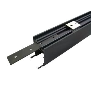 Cheap K&amp;C Black Extruded 77mm LED Magnetic Track Light for sale