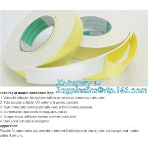 Factory direct sale cheap industrial strong double sided tape with carrier