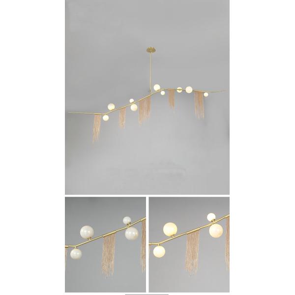 Multi Fitting Pendant Light Glass Ball for Shopping Mall