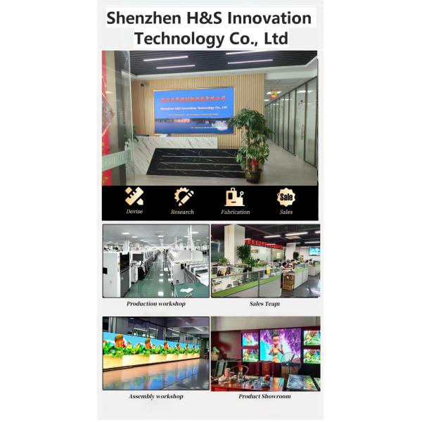 Cabinet table display Elliptical edge Curved led display table