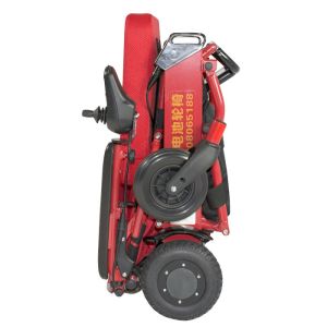 China Adjustable Controller Classic Foldable Electric Wheelchair With Brushless Motor on sale