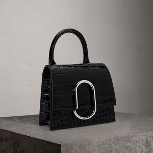 China New Trendy Fashion Female Crossbody Bag Mini Leather Crocodile Pattern Kelly Bag on sale