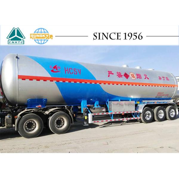 Quality 45 CBM 3 Axle LPG Tanker Trailer Supplier wholesale