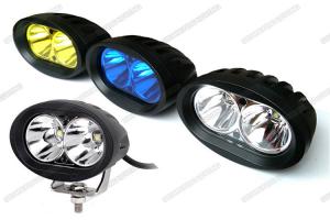 Cheap Blue / Amber Point 12 Volt LED Work Lights , 6000K Trailer LED Work Lights for sale