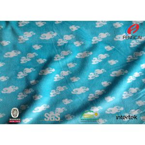 Super Soft 100% Polyester Velboa Fabric , Minky Plush Fabric For Blabket