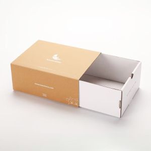 Foil Stamping Drawer Corrugated Paper Packaging Box Custom Cardboard Packaging