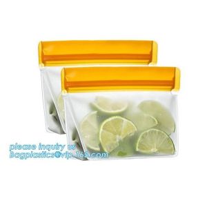 ReZip Seal Reusable Storage Bag PEVA food/snack/lunch storage bag, Reusable zip