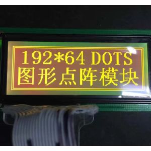 Stn Graphic 192x64 Dots Mono LCD Module FSTN FFC Parallel Interface