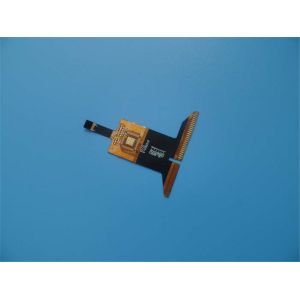 Polyimide PCBs Single-sided flexible PCBs FPC Supplier with Yellow Stainless