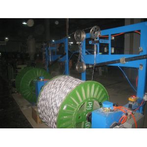 Pay Off Electrical Core Wire Bunching Machine Single Shaft Active Type